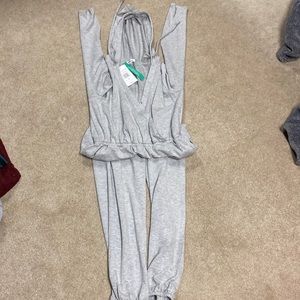 Stitch and Pine size Medium jumpsuit with hood. Super soft and comfy BNWT